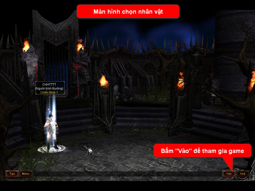 Chức năng chính của Game MU Khát Vọng